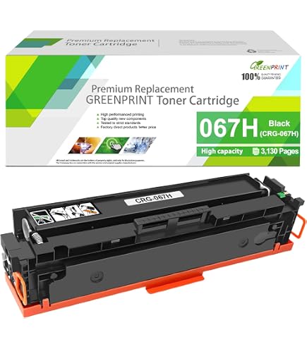 Amazon.co.jp: GREENPRINT 067 CRG067 CRG-067 互換トナーカートリッジ